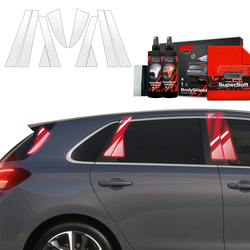 GrizzGlass BodyShield Car Pillar Protective Film Hyundai i30 Hatchback (2020-2025) [10in1]
