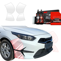 GrizzGlass BodyShield Protective Film For Bumpers Kia Ceed Hatchback (2021-2025) [4in1]