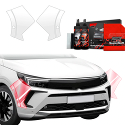 GrizzGlass BodyShield Protective Film For Bumpers Opel Grandland (2021-2024) [4in1]