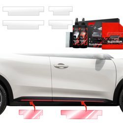 GrizzGlass BodyShield Door Sill Protection Film Alfa Romeo Junior (2024-2025) [4in1]