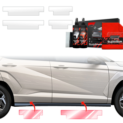 GrizzGlass BodyShield Door Sill Protection Film Hyundai Kona N-Line (2023-2025) [4in1]