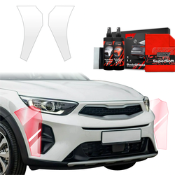GrizzGlass BodyShield Protective Film For Bumpers Kia Stonic (2020-2025) [2in1] 
