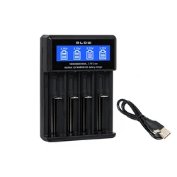 Φορτιστής μπαταριών 4-θέσεων BLOW XN-110 (18650, AA, AAA)