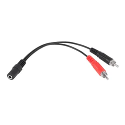 Αντάπτορας RCA Stereo Jack 3.5mm to 2xRCA F/M 20cm