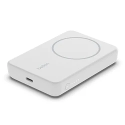Belkin BoostCharge MagSafe Power Bank 5000mAh White