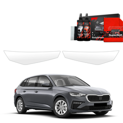 GrizzGlass BodyShield Lamp Protection Film Skoda Scala (2023-2025) [2in1] 