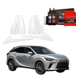 GrizzGlass BodyShield Car Pillar Protective Film Lexus RX 350h (2022-2025) [12in1]