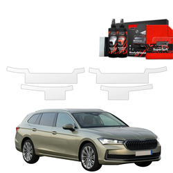 GrizzGlass BodyShield Door Sill Protection Film Skoda Superb 4 Combi (2024-2025) [4in1]