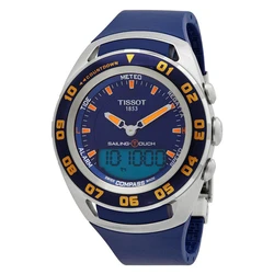 Tissot Men's Watch T05642027 04101 Silver 45 mm