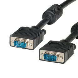 Roline VGA καλώδιο HD15 αρσ.-αρσ. με ferrit, 3 m