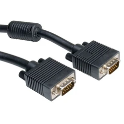 Roline Καλώδιο VGA HD15 ST - ST με Φερρίτη 6 m