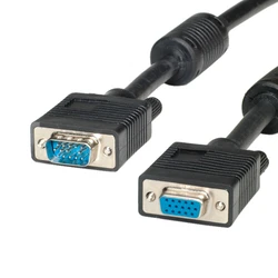 Roline VGA καλώδιο HD15 αρσ.-θηλ. με ferrite, 6 m