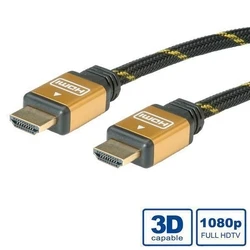 Roline GOLD HDMI High Speed Καλώδιο με Ethernet 10m