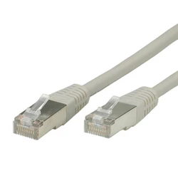 Roline Cat6 (Class E) S/FTP PiMF Patch Cable, RJ-45 to RJ-45, Grey, 5 m (MPN 21.15.0835)
