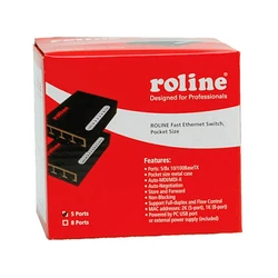 Roline Fast Ethernet Switch Pocket 5 Θυρών (21.14.3133)