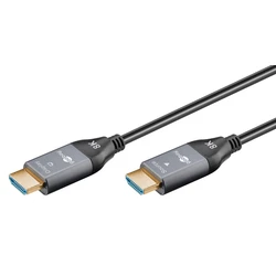 Goobay καλώδιο HDMI 2.1 76278 με Ethernet, AOC, 8K/60Hz, 48 Gbps, 50m, μαύρο