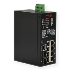 Roline Βιομηχανικός Gigabit Switch 10 Θυρών PoE+ (MPN 21.13.1137)