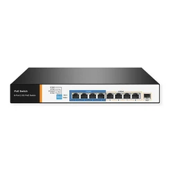 VALUE PoE++ 2,5 Gigabit Ethernet Switch, 8 Θύρες + Uplink (SFP+)