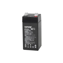 Μπαταρία Μολύβδου Vipow GEL 4V 4.9Ah 43x43x100mm