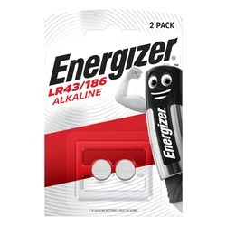 Energizer 186 Αλκαλικές Μπαταρίες Ρολογιών LR43 1.5V 2τμχ