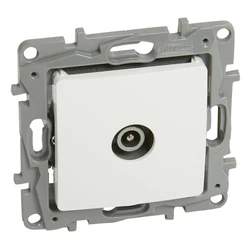 Πρίζα κεραίας LEGRAND 764555, αρσενική, 10dB, λευκή