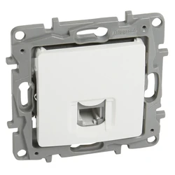 Πρίζα LEGRAND RJ11 764569, λευκή