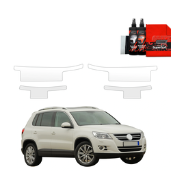 GrizzGlass BodyShield Door Sill Protection Film Volkswagen Tiguan Kombi 5D (2007-2011) [4in1]
