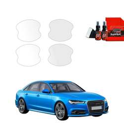 GrizzGlass BodyShield Protective Film For Door Handles Audi A6 C7 Sedan Facelifting (2014-2018) [4in1]