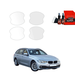 GrizzGlass BodyShield Protective Film For Door Handles BMW 3 F31 Kombi LCI (2015-2018) [4in1]