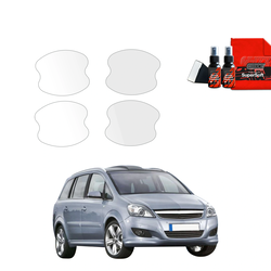 GrizzGlass BodyShield Protective Film For Door Handles Opel Zafira B Kombi 5D (2010-2014) [4in1]