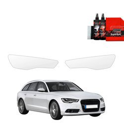 GrizzGlass BodyShield Lamp Protection Film Audi A6 C7 Avant (2011-2014) [2in1] 