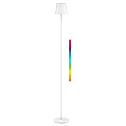GOOBAY Table Lamp 76572, RGBW, Dimmable, Rechargeable, up to 122.3 cm, White