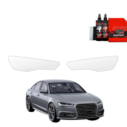 GrizzGlass BodyShield Lamp Protection Film Audi A6 C7 Sedan (2011-2014) [2in1] 
