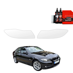 GrizzGlass BodyShield Lamp Protection Film BMW 3 E90 Sedan LCI (2008-2012) [2in1] 