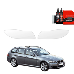 GrizzGlass BodyShield Lamp Protection Film BMW 3 E91 Kombi LCI (2008-2012) [2in1] 