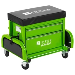 Zipper Work Stool with Storage, Max Load 150 kg, ZI-MHKS3