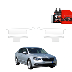 GrizzGlass BodyShield Door Sill Protection Film Skoda Superb 2 Facelifting (2013-2015) [4in1]