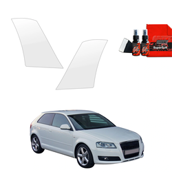 GrizzGlass BodyShield Wheel Arch Protection Film Audi A3 8P Hatchback 3D (2003-2008) [2in1] 
