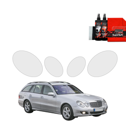 GrizzGlass BodyShield Lamp Protection Film Mercedes Benz E-Class S211 Kombi (2002-2009) [4in1]