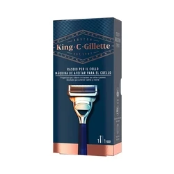 Ξυριστική μηχανή King C Gillette Neck Razor Μπλε