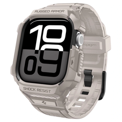 Spigen Rugged Armor Pro V2 Apple Watch 10 / 11 42mm Dune Beige