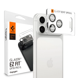 Spigen Optik Pro XL Glas.tr ez Fit Camera Protector Apple iPhone 17 Pro Max Silver