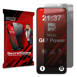 GrizzGlass Matte SecretGlass Motorola Moto G67 Power 5G
