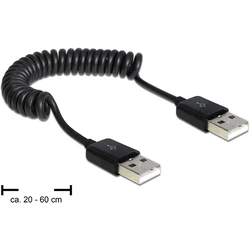 Καλώδιo USB DeLOCK 83239 0.6 m 2.0 A Black
