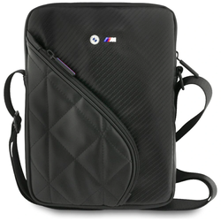 BMW Carbon Pockets&Metal Logo Bag 10" black