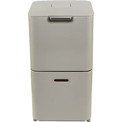 Joseph Joseph Totem Max Recycling Bin Plastic White 60L