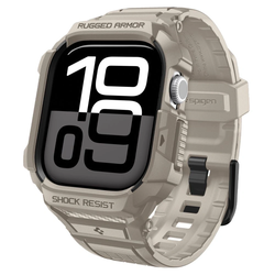 Spigen Rugged Armor Pro V2 Apple Watch 10 / 11 46mm Dune Beige
