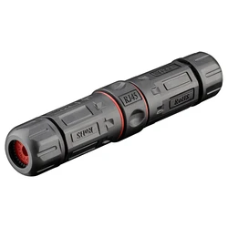 Αδιάβροχος Σύνδεσμος Goobay Rj45 Cat.6 79566 Ip68 Μαύρο