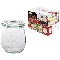 Weck Βάζο Γενικής Χρήσης με Γυάλινο Καπάκι 220ml (Κωδ. 121298)
