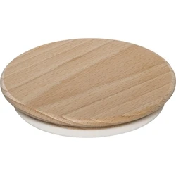 WECK Round Wooden Coaster / Lid Brown 10 cm (Model 121453)